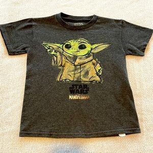 Star Wars The Mandalorian Tee- youth Sz Small